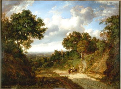 Landscape with Figures by Patrick Nasmyth